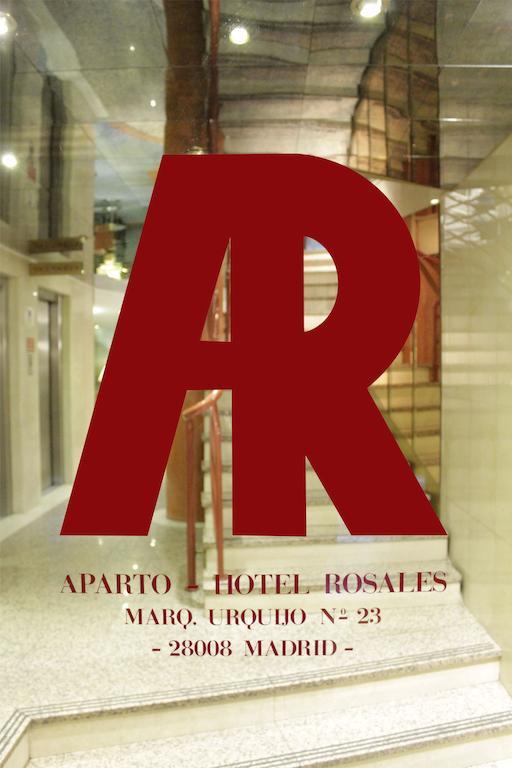 Aparto-Hotel Rosales Madrid Bagian luar foto